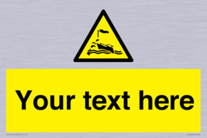 Custom Warning wind over tide conditions